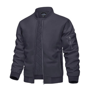 KEFITEVD Mens Winter Jackets Bomber Jackets for Men Padded Athletic Jacket Hiking Jacket Casual Jacket Varsity Jacket Tactical Jackets for Men Mimarta