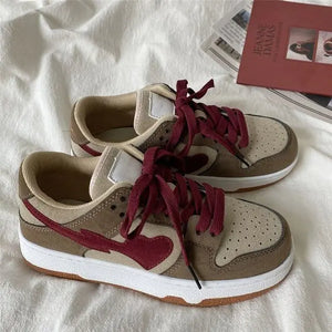 Color Matching Casual Shoes 2022 Woman Vulcanize Sneakers Breathable Sport Walking Running Spring Platform Shoes Rieworkes