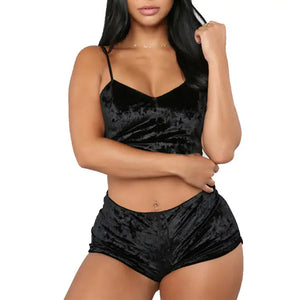 Ladies Satin Pajama Set Rieworkes