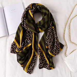 Plaid Scarf for Women Rieworkes