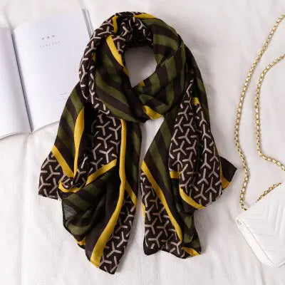 Plaid Scarf for Women Rieworkes