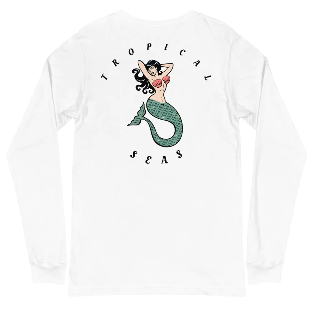 Tropical Mermaid Long Sleeve Shirt Rieworkes