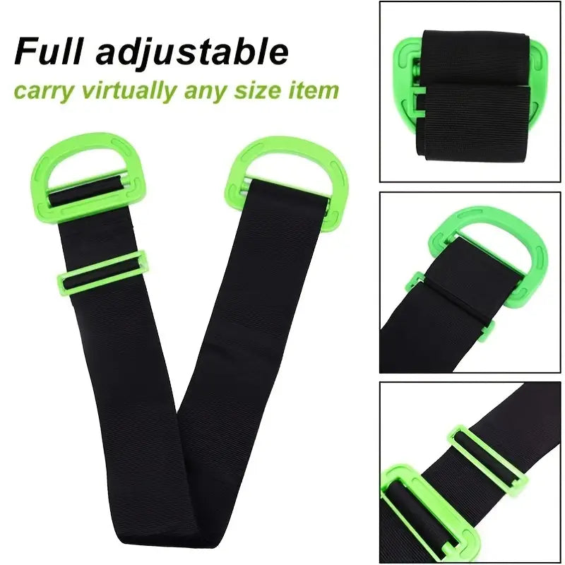 Retractable Carrying Straps for Boxes and Furniture Mimarta
