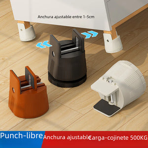 Adjustable Furniture Leg Risers for Tables and Desks Mimarta