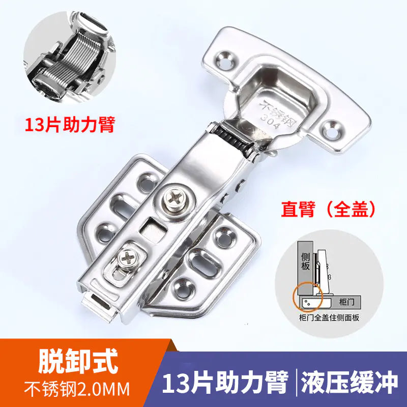 304 Stainless Steel Cabinet Door Hydraulic Hinges Mimarta