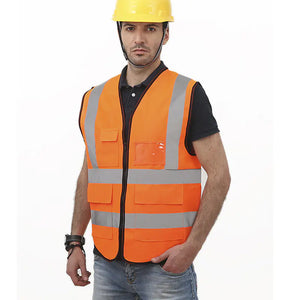 Reflective Vest with Pockets for Cycling Safety Wear Mimarta