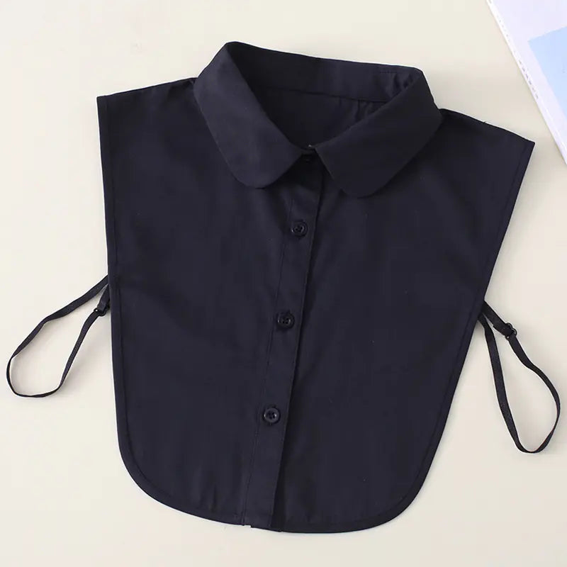 2023 Women's White Shirt Faux Collar Accessory Mimarta