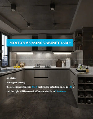 Motion Sensor Light Cabinet Lighting Kit Rieworkes