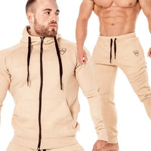 Winter Muscle Brothers Sports Hoodie Set Mimarta