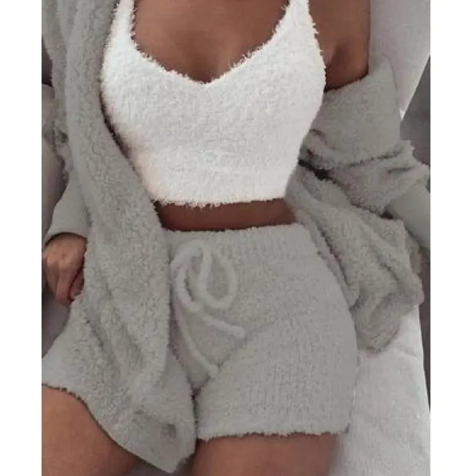 Women's 3-Piece Pajama Set Mimarta