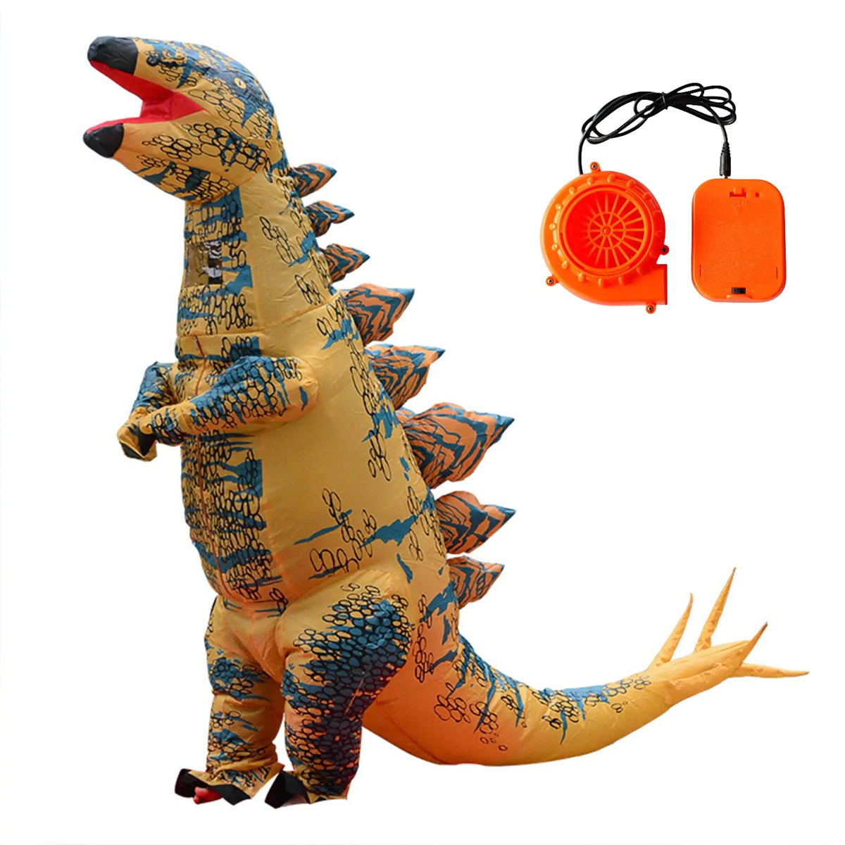 lucky cup Inflatable Dinosaur Costume kids Blow Up Dinosaur Costume for Children Fancy Dino Party Halloween Cosplay Christmas Costume Mimarta