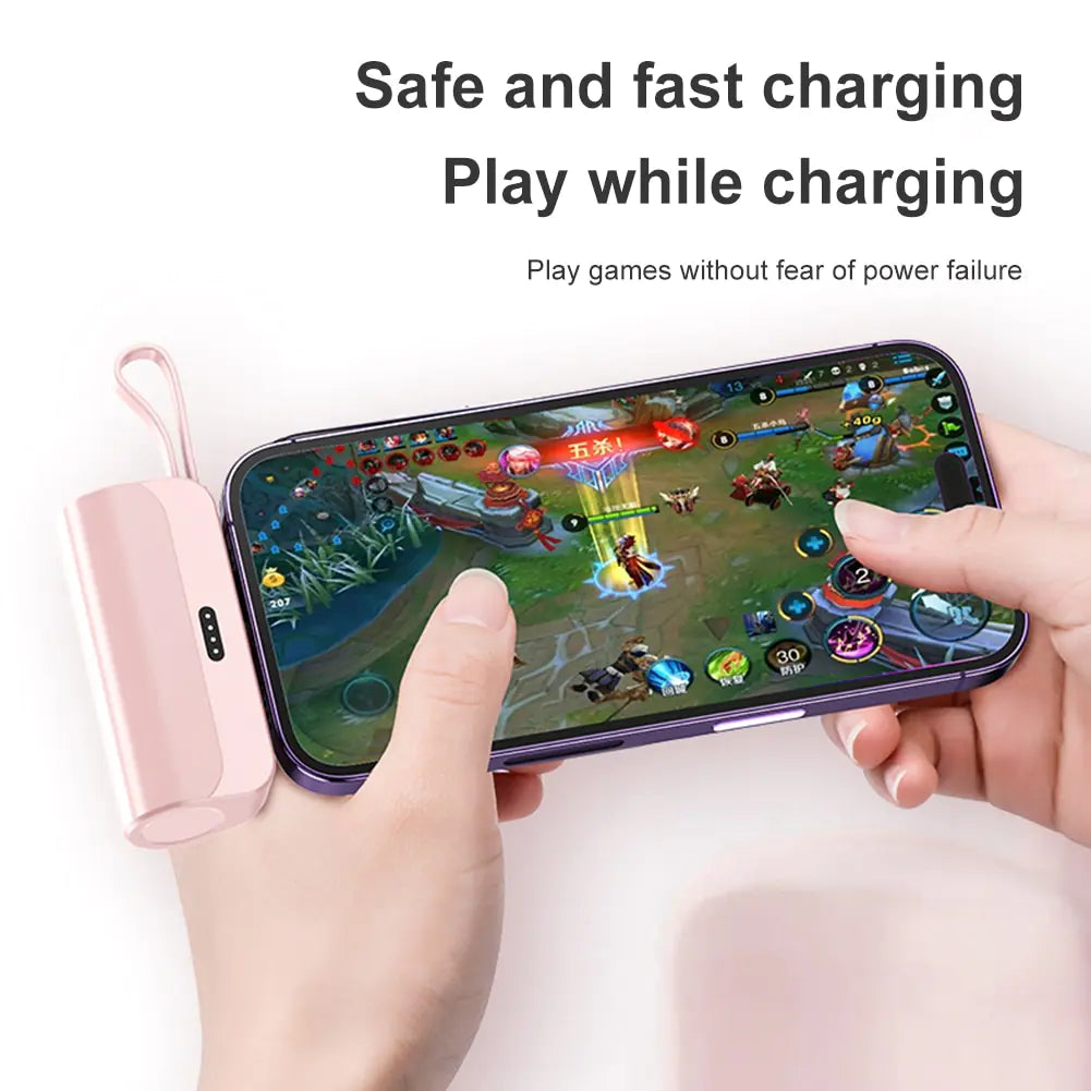 Wireless Capsule Charger 5000mAh Rieworkes
