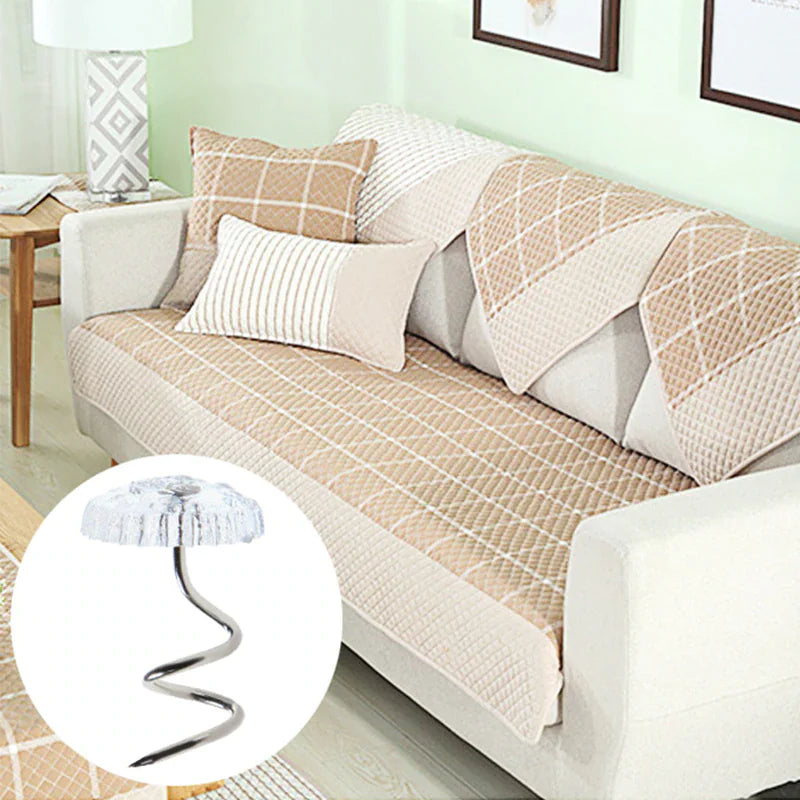 50 Pcs Upholstery Tacks Headliner Pins Clear Heads Twist Bed Fabric Sofa Chair Mimarta