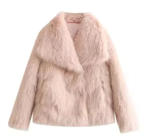Winter Plush Coat Mimarta