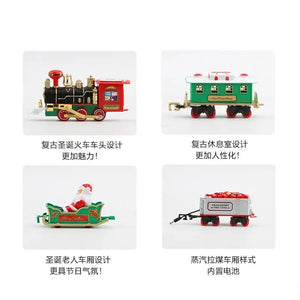 Electric Christmas Tree Train Set Rieworkes