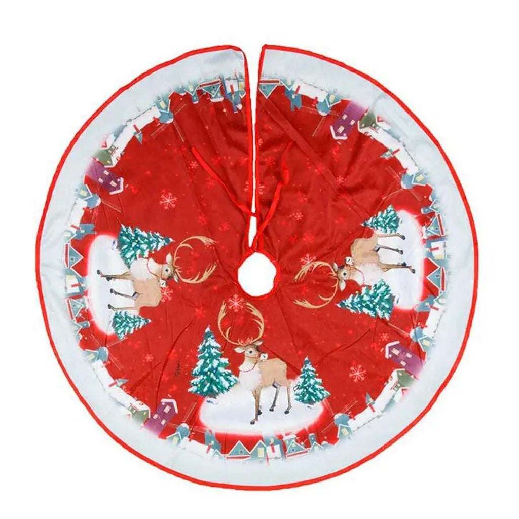 Christmas Tree Skirt Rieworkes