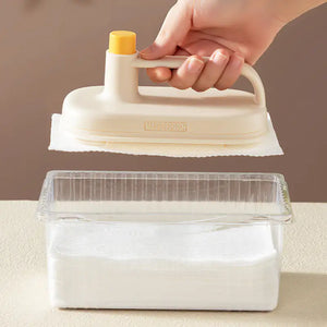 Kitchen Bathroom Toilet Cleaning Magic Brush Glass Wall Cleaning Bath Brush Handle Cleaning Rag Ceramic Window Slot Clean Brush Kitchen Gadgets Rieworkes