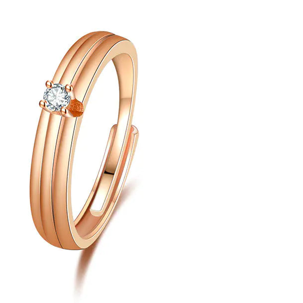 Simple Couple Rings for Men and Women Fashion Rieworkes