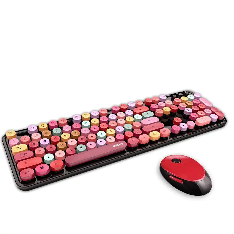 Wireless Round Keycap Keyboard Set Rieworkes