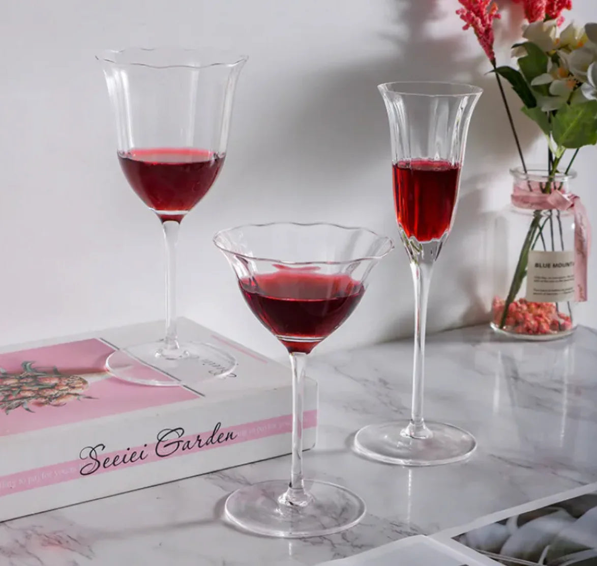 Luxury Crystal Wine Glass Rieworkes