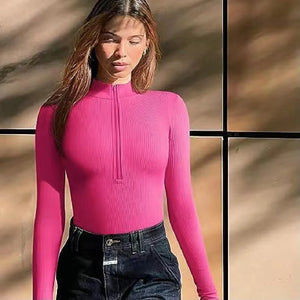 Seamless Women's Bodysuit Long Sleeve Rieworkes