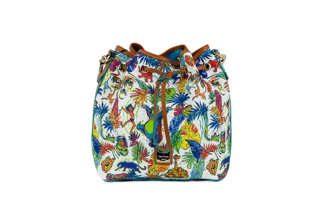 Dooney &amp; Bourke Disney Medium Jungle Book Bucket Bag Rieworkes