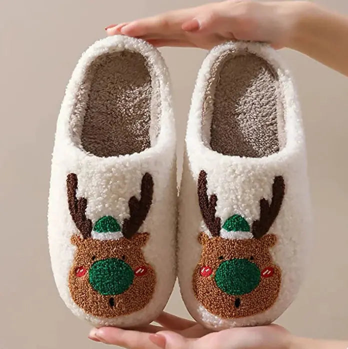 Cozy Christmas Slippers Rieworkes