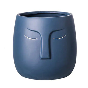 Ceramic Face Living Room Vase Rieworkes