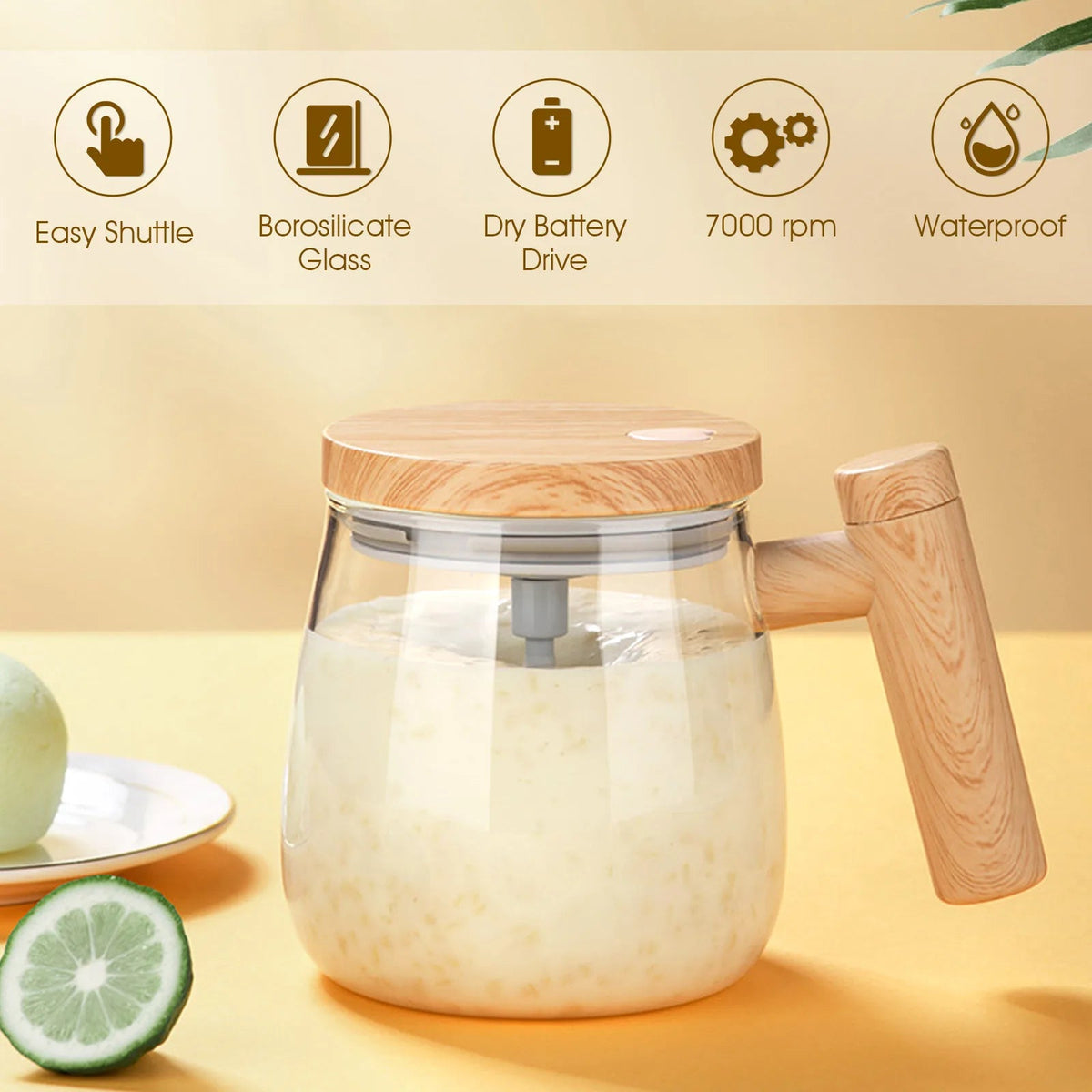 Auto Blend Glass Mug Rieworkes