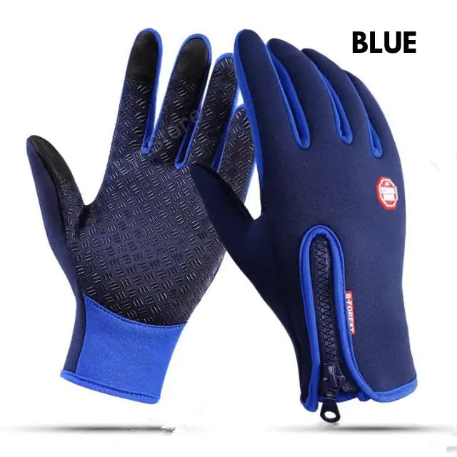 Winter Gloves Touch Screen Riding Motorcycle Sliding Waterproof Sports Gloves With Fleece Mimarta