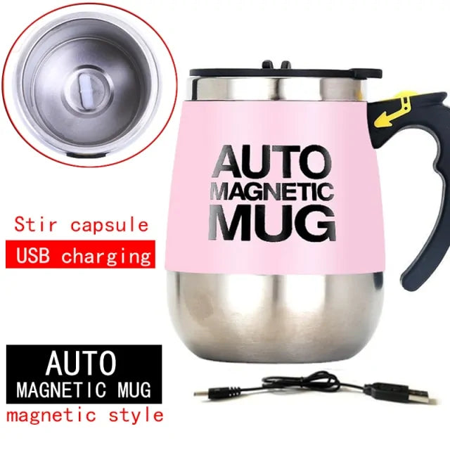 Self Stirring Magnetic Mug Rieworkes