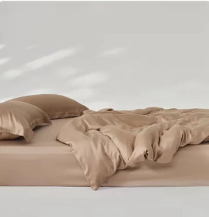 Organic Bamboo Summer Bedding Set Bed Sheet Rieworkes