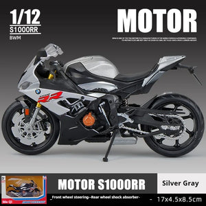 Alloy Motorcycle Toy – with Realistic Simulation Rieworkes