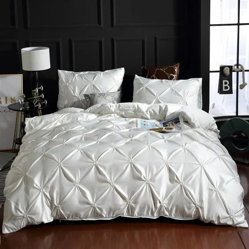 Luxury Silk Bedding Set Rieworkes