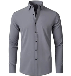 Men's Wrinkle-Free Elastic Business Shirt Mimarta
