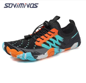 Barefoot Trail Shoes for Men and Women - Casual Hiking and Aquatic Sneakers. Rieworkes