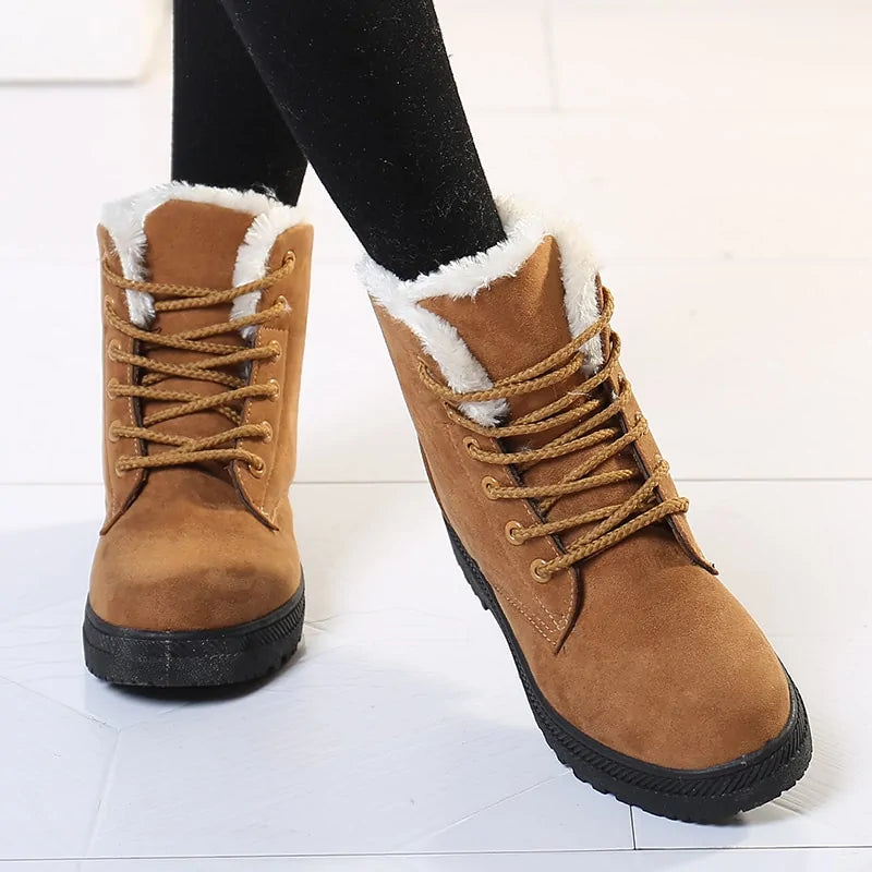 Women Winter Ankle Boots Winter Shoes Rieworkes
