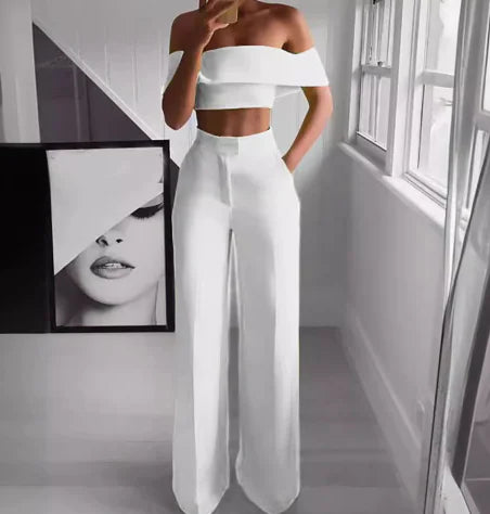 Women's Sexy Top and Pants Two-Piece Set Mimarta