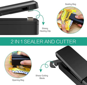 Rechargeable Portable Mini Bag Sealer Rieworkes