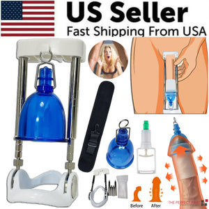 Super Penis Enlargement Extender Vacuum Stretcher Pump Hanger Bigger Enhancement Rieworkes