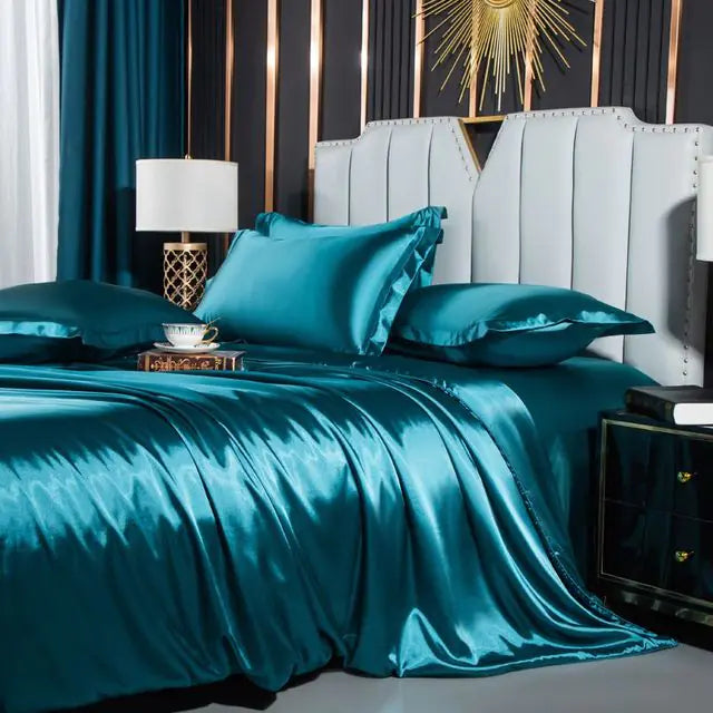 Nordic Mulberry Silk Bedding Set Rieworkes