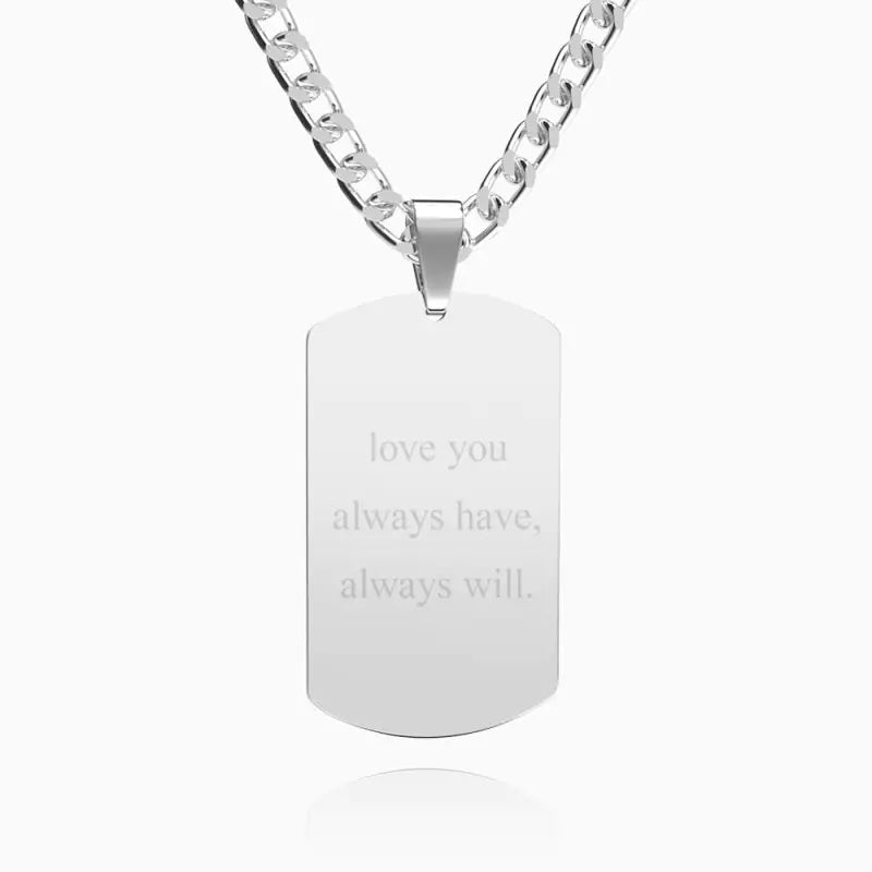 Personalized Photo Necklace Mimarta