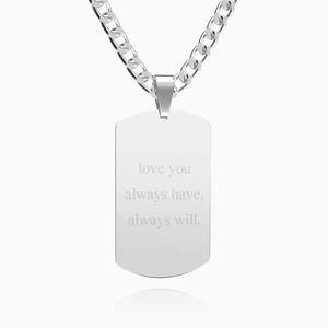 Personalized Photo Necklace Mimarta