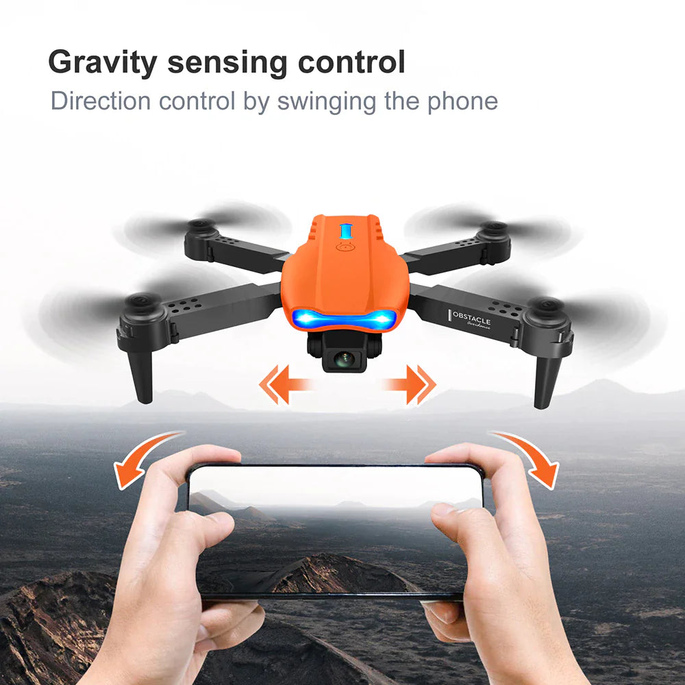 Drones Quadcopter 5G 4K GPS Drone X Pro with HD Dual Camera WiFi FPV Foldable RC Rieworkes