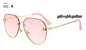 Luxury Bee Pilot Sunglasses Rieworkes