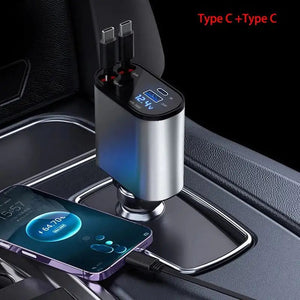 Retractable Car Charger Rieworkes