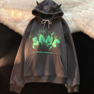 Woman Angel Ears Hoodie Rieworkes