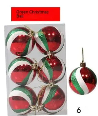 Glitter Christmas Balls Rieworkes