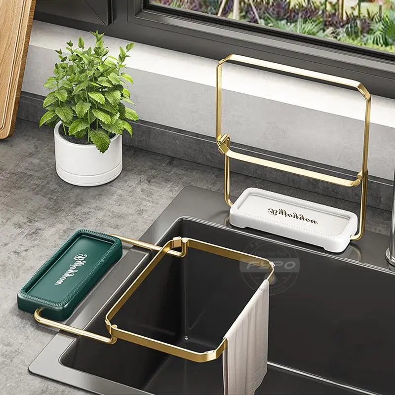 Foldable Kitchen Sink Filter Rack Rieworkes