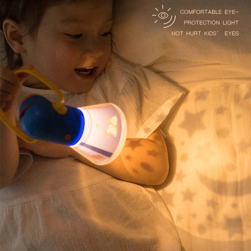 Children's Toy Storybook Torch Projector Mimarta